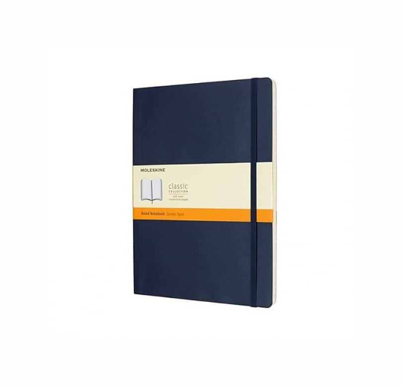 MOLESKINE Notes XL, 192 stron, linie, niebieski