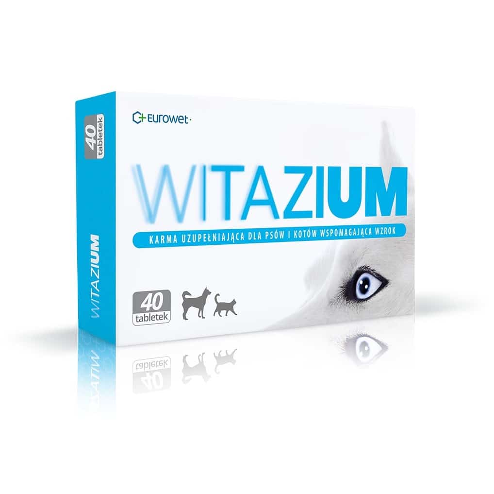 Eurowet Witazium oczy 40szt dla psa i kota
