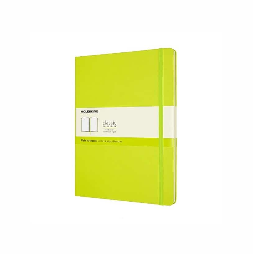 MOLESKINE Notes Classic XL, 19x25cm, lemon green