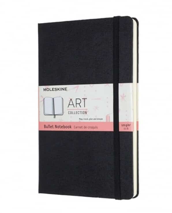 MOLESKINE Notes L Art Bullet, twarda oprawa, 160 stron
