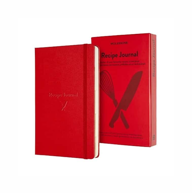 Moleskine Czerwony Passions, 400 stron, sztywna oprawa