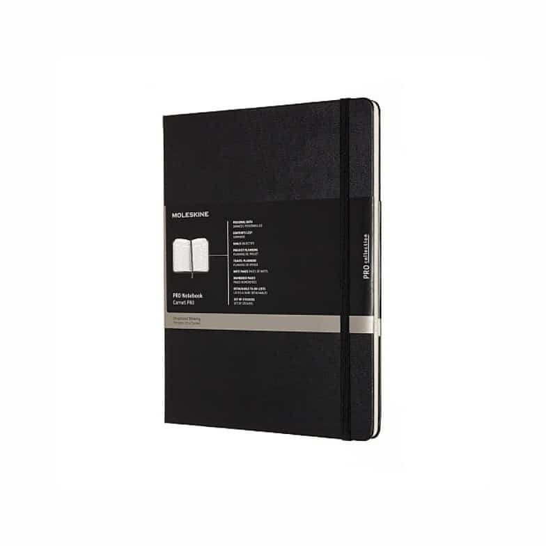 Moleskine notatnik Professional XL, 192 stron, czarny