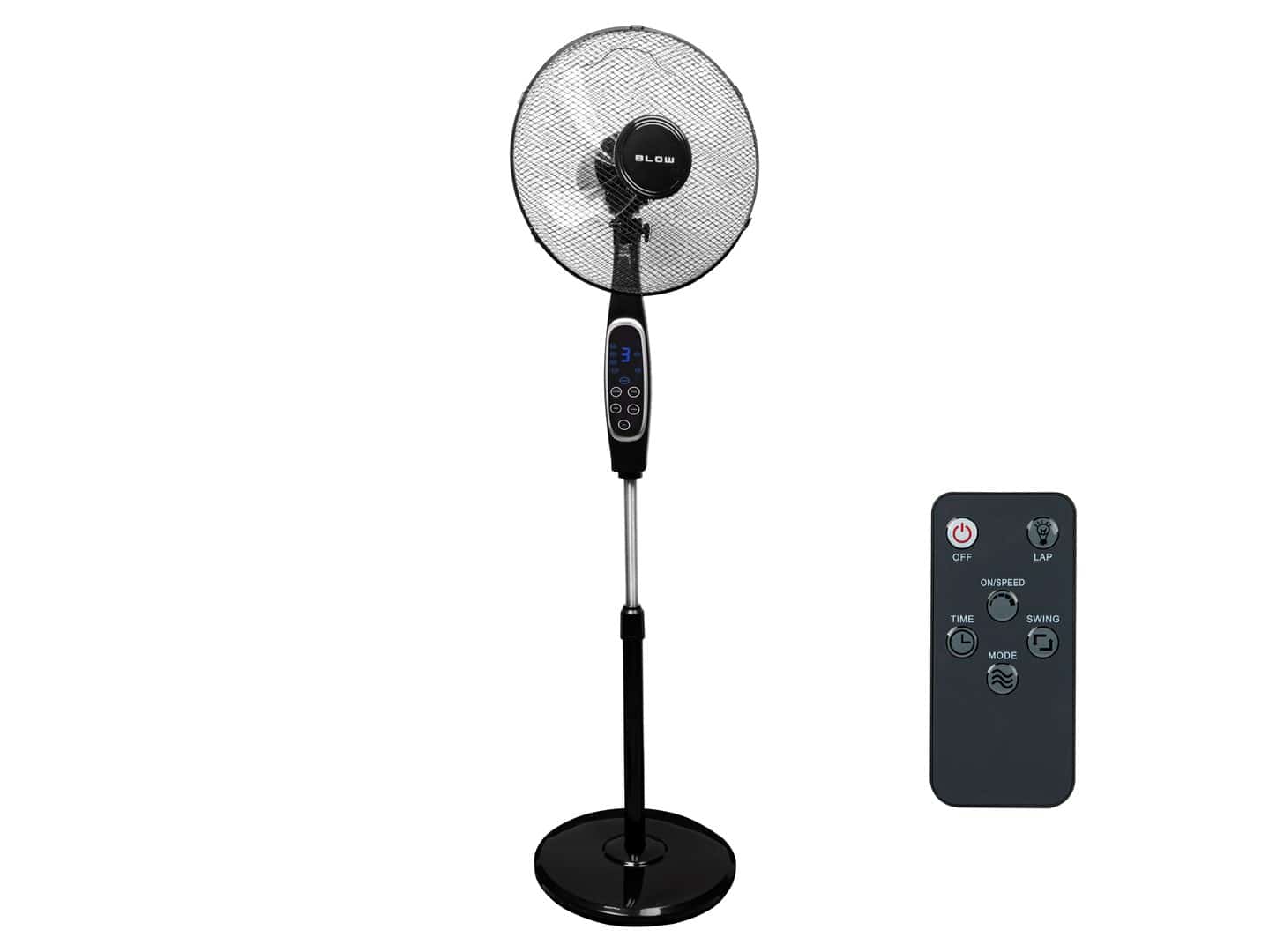 BLOW WENTYLATOR STOJĄCY 16" 60W LCD + PILOT
