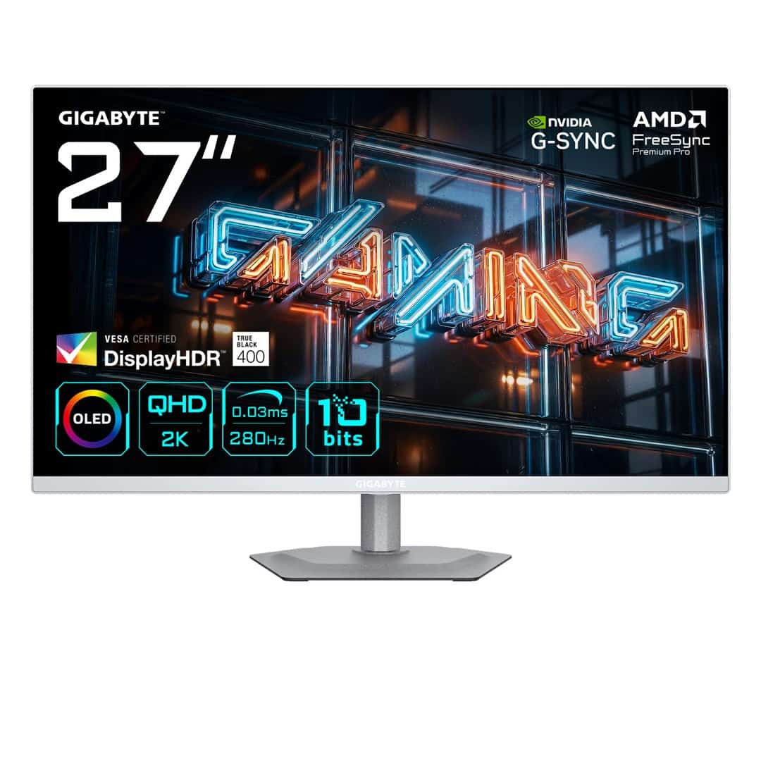 MONITOR GIGABYTE OLED 27” MO27Q2A ICE 280Hz