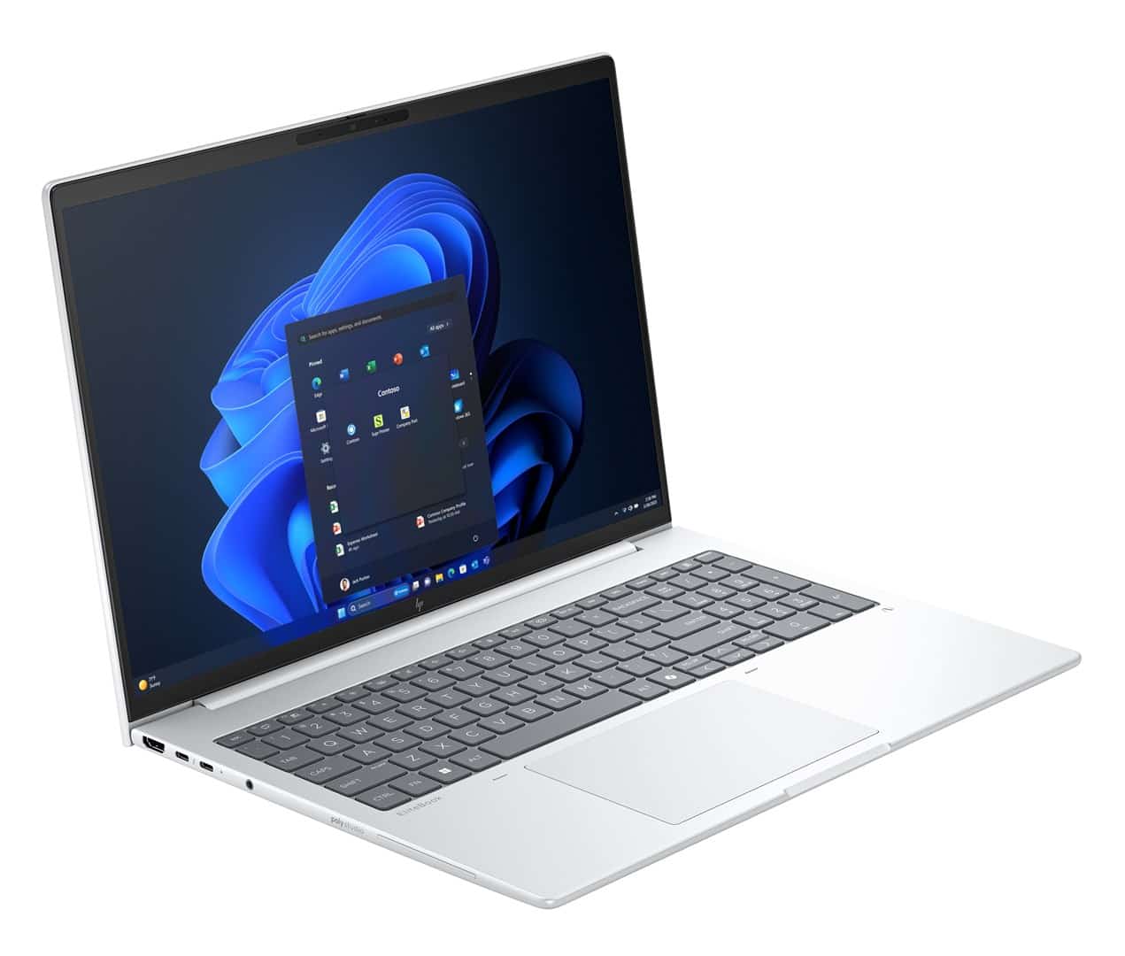 HP EliteBook 8 G1i Ultra 7 255U 16"WUXGA 400nits AG LBL 32GB DDR5 5600 SSD1TB LTE 5G Cam 5MP+IR+ISP 62Wh W11Pro Glacier Silver Aluminium 3Y OnSite