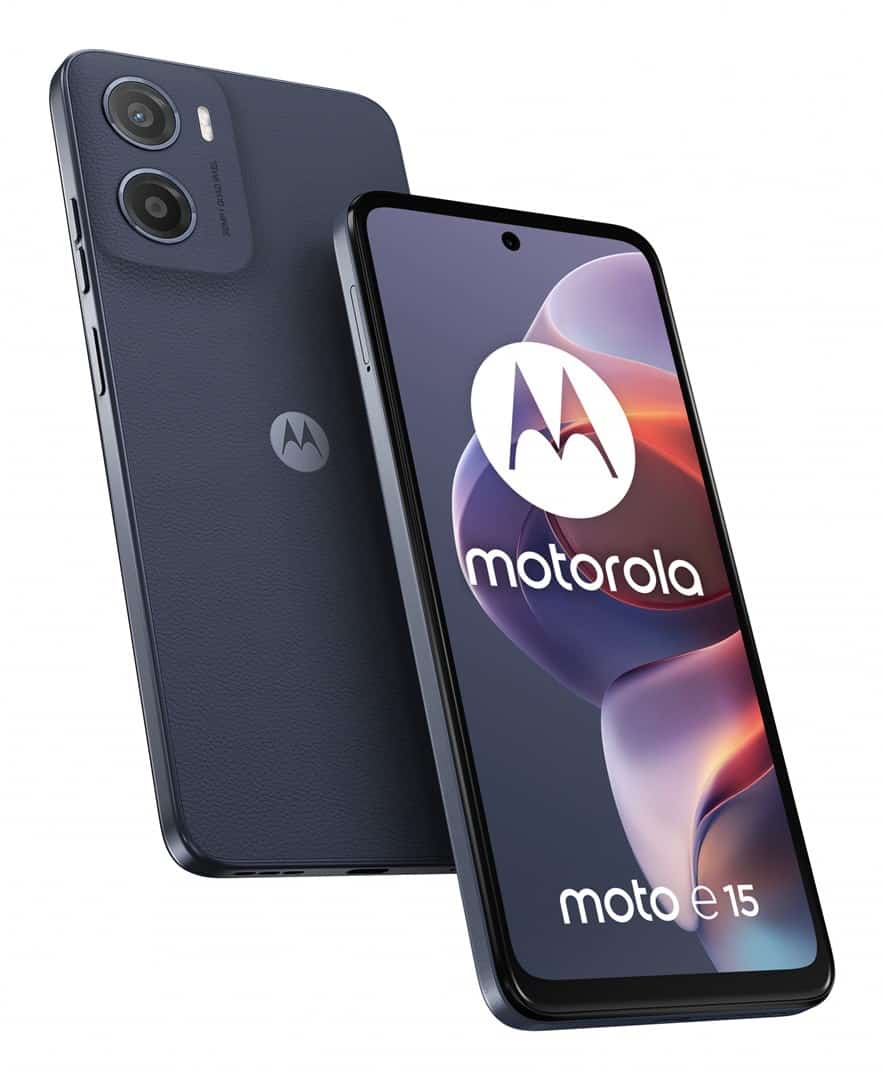 Smartfon Motorola Moto E15 2/64GB Denim Blue (OUTLET)