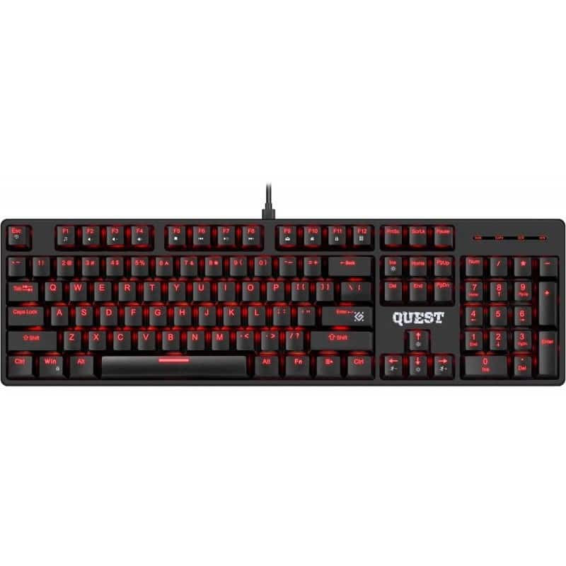 DEFENDER KLAWIATURA MECHANICZNA QUEST GK-596 45597