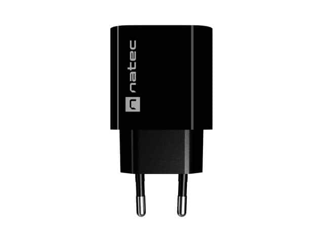 NATEC ŁADOWARKA SIECIOWA RIBERA 1X USB-A + 1X USB-