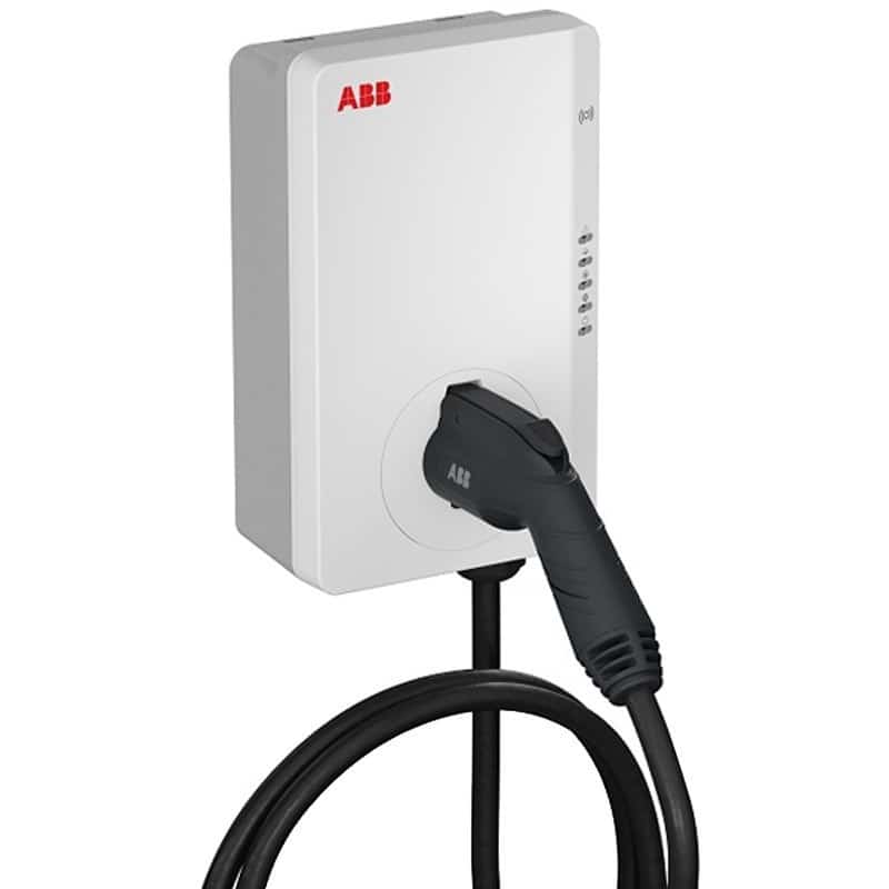 Stacja ładowania ABB Terra AC W11-G5-R-V2-0 Terra AC wallbox 11kW typ 2, przewód 5 m, 3-fazowy/16 A, z RFID, wersja 2