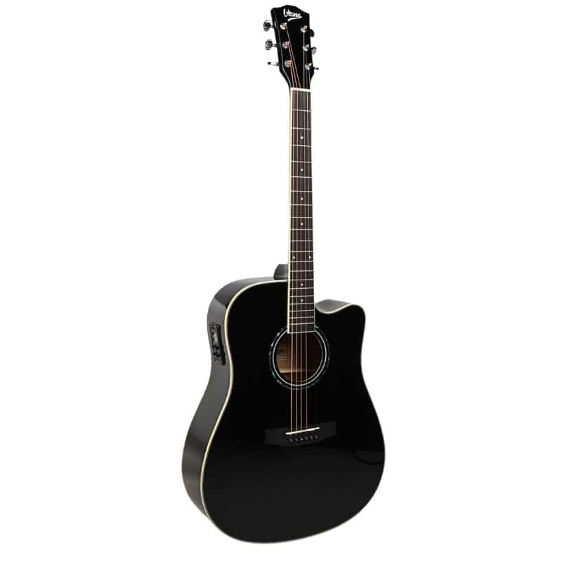 V-TONE VEAG1 CE BK - Gitara elektroakustyczna 4/4