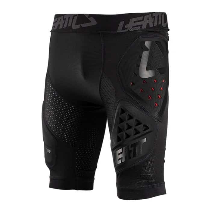 Spodenki z ochraniaczem LEATT Impact Shorts 3DF 3.0 M, czarne