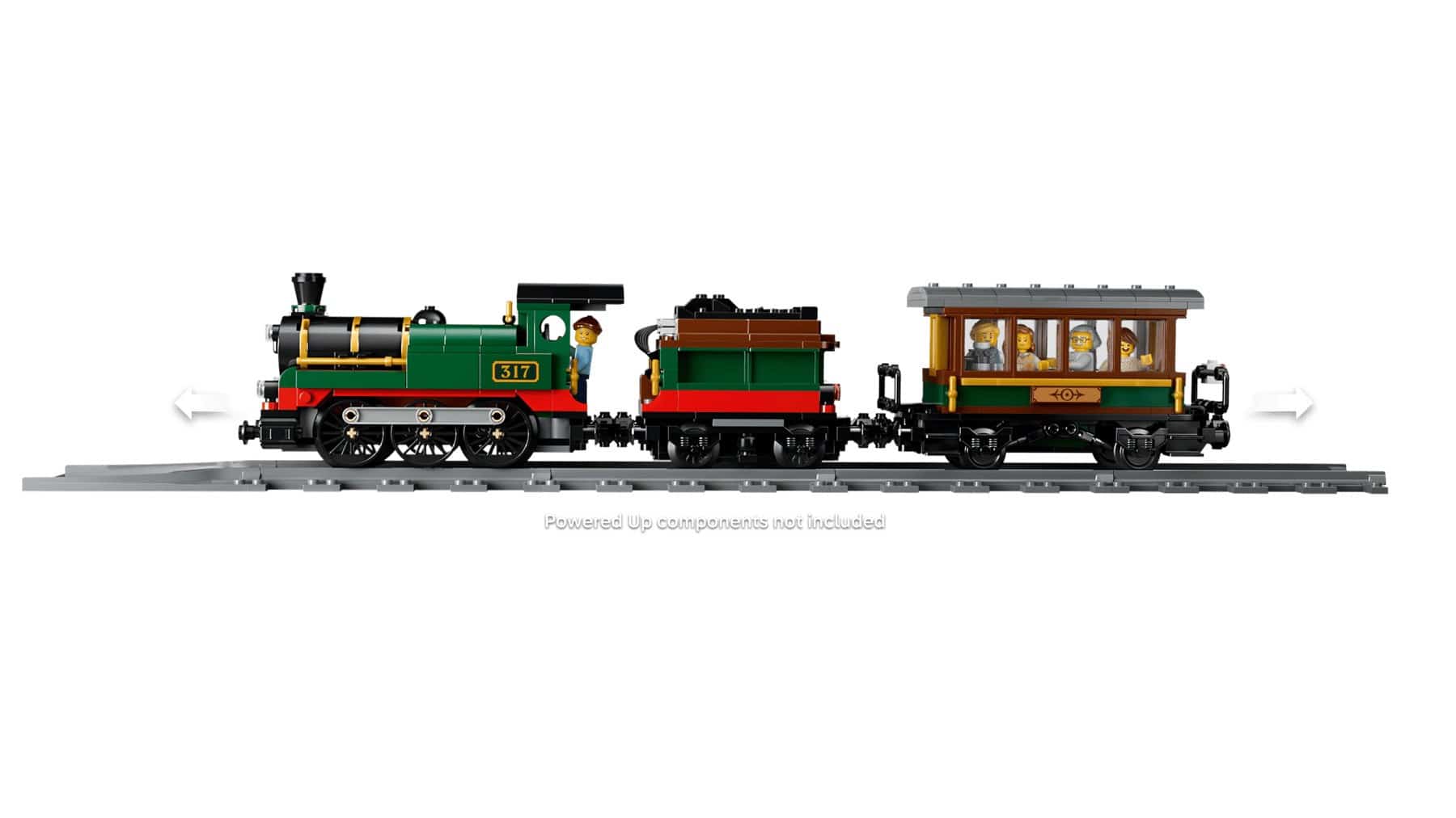 LEGO City 60511 - Retro pociąg z lokomotywą parową