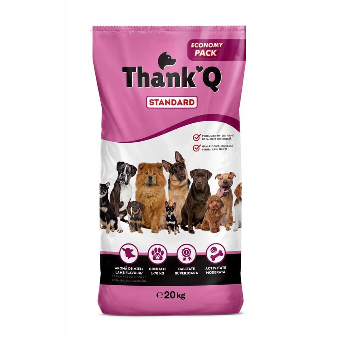 THANK"Q STANDARD Karma dla psa, jagnięcina 20kg (WYPRZEDAŻ)
