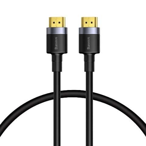 Kabel Baseus Cafule HDMI / HDMI 2.0 4K 60 Hz 3D 18 Gbps 2 m - czarny