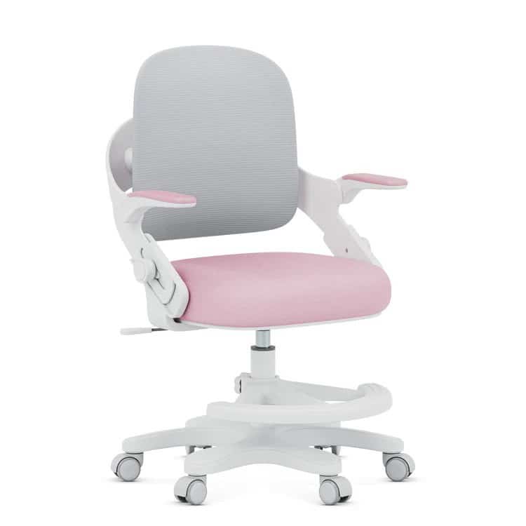 Fotel obrotowy Junior 4.3 Pink-Grey
