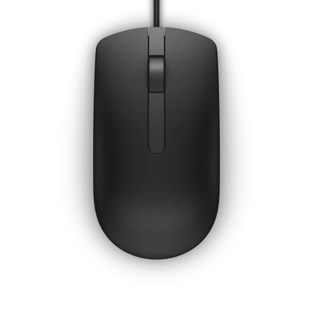 Dell mysz przewodowa MS116 czarna (570-AAIS)