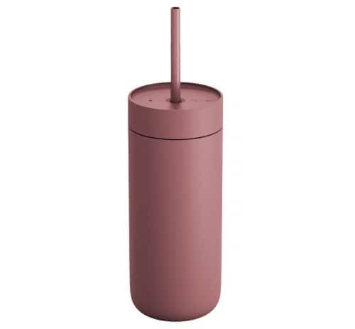 Kubek termiczny 473 ml Carter Cold Tumbler Fellow pastelowy różowy