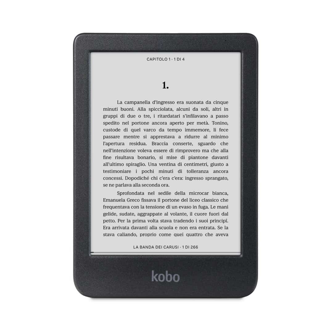 Ebook Kobo Clara BW 6" E-Ink Carta 1300 HD 16GB WI-FI Black (WYPRZEDAŻ)