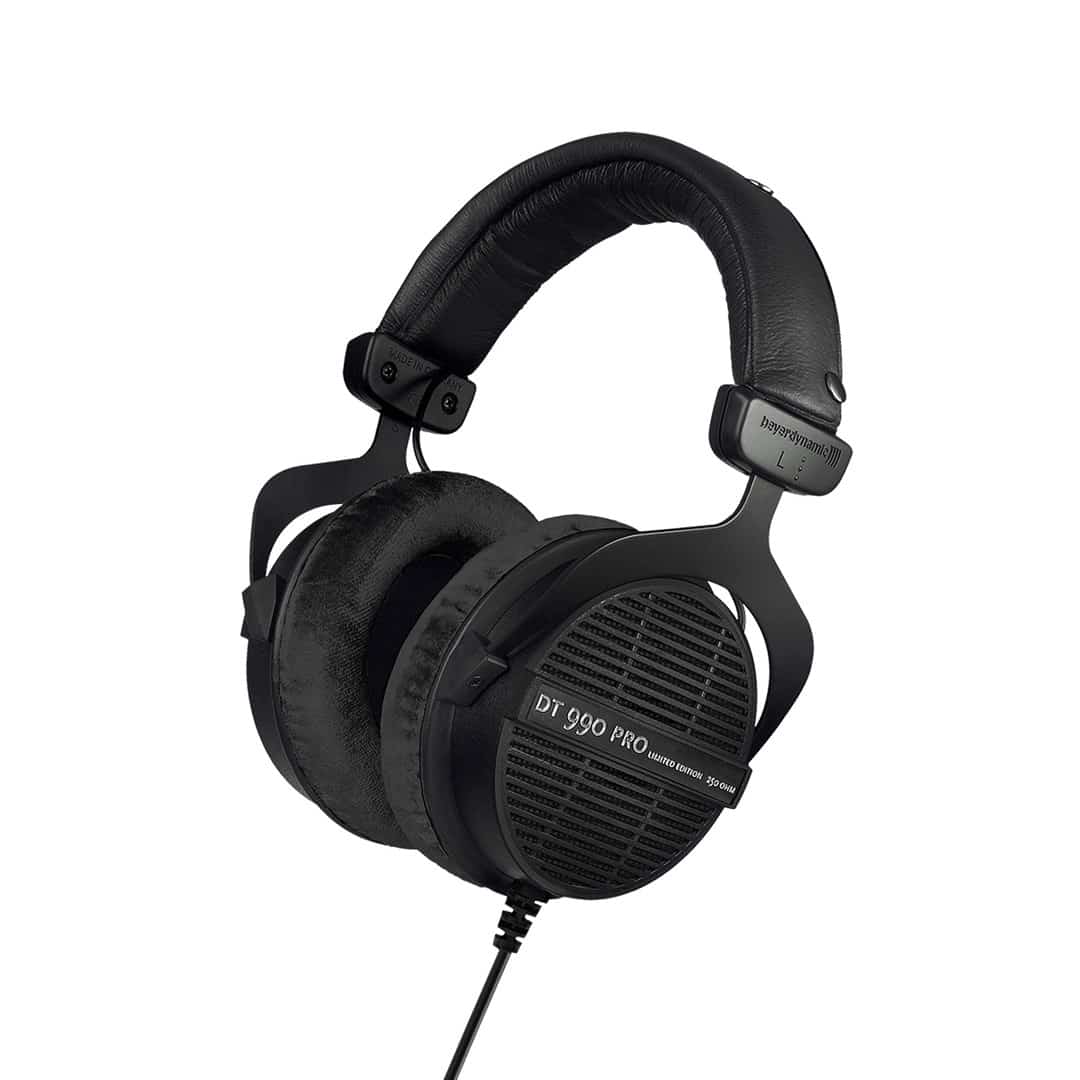 Beyerdynamic DT 990 PRO 250 OHM BLACK LIMITED EDITION - Słuchawki studyjne otwarte (WYPRZEDAŻ)