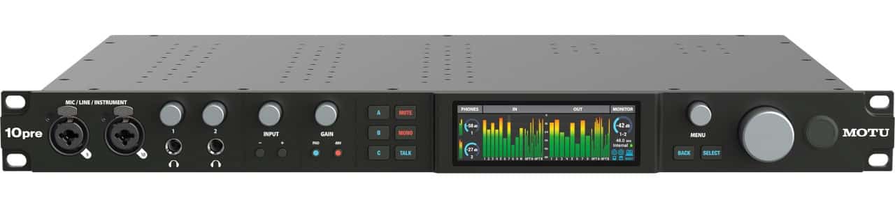 MOTU 10pre - Interfejs audio