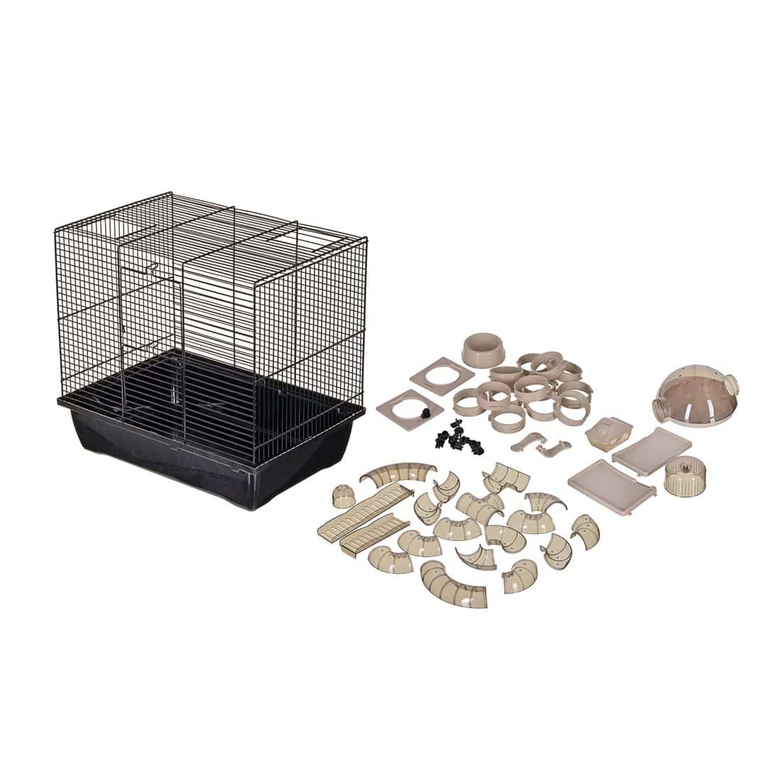 INTER-ZOO Rocky + taraz beżowy 420x290x550 (OUTLET)