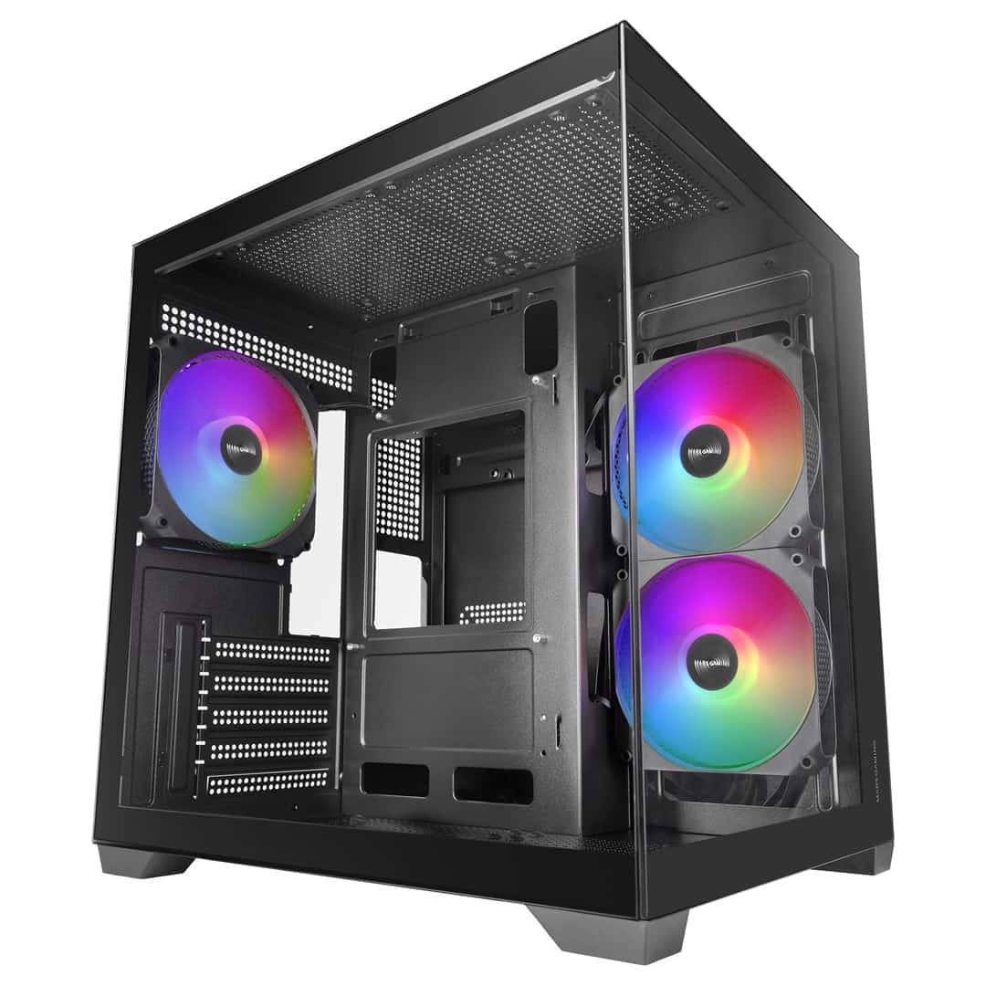 TACENS MARS MC-VIEW3 3xARGB USB-C mATX- obudowa/cases