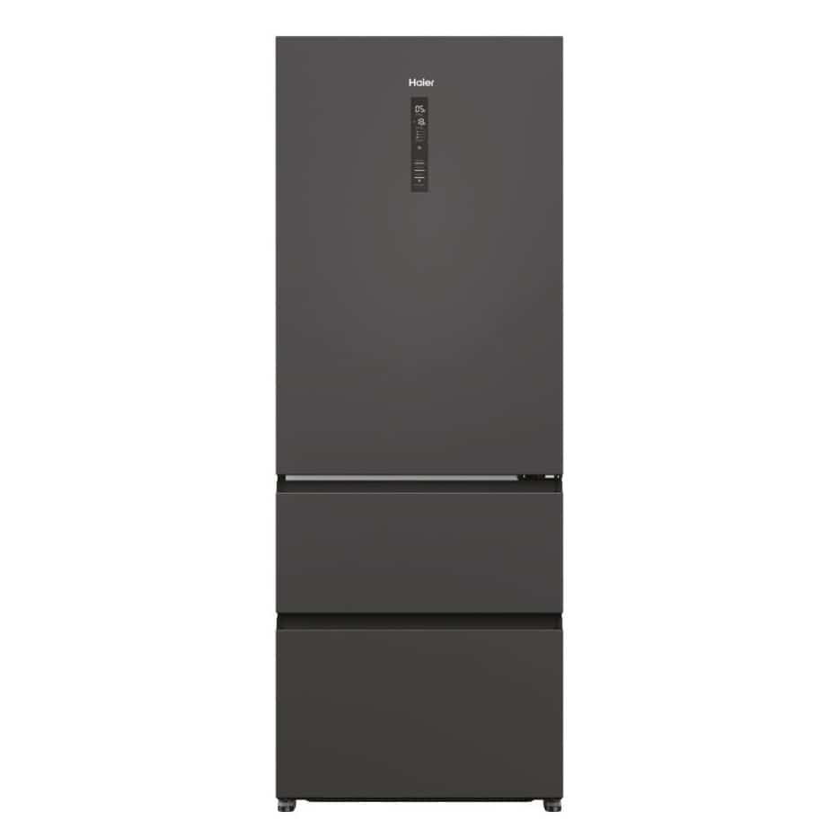 Lodówka Multi Door HAIER HTR5719ENPT Seria 5 Total No Frost 190 cm | FreshZone | LED | WiFi hOn | czarny (OUTLET)