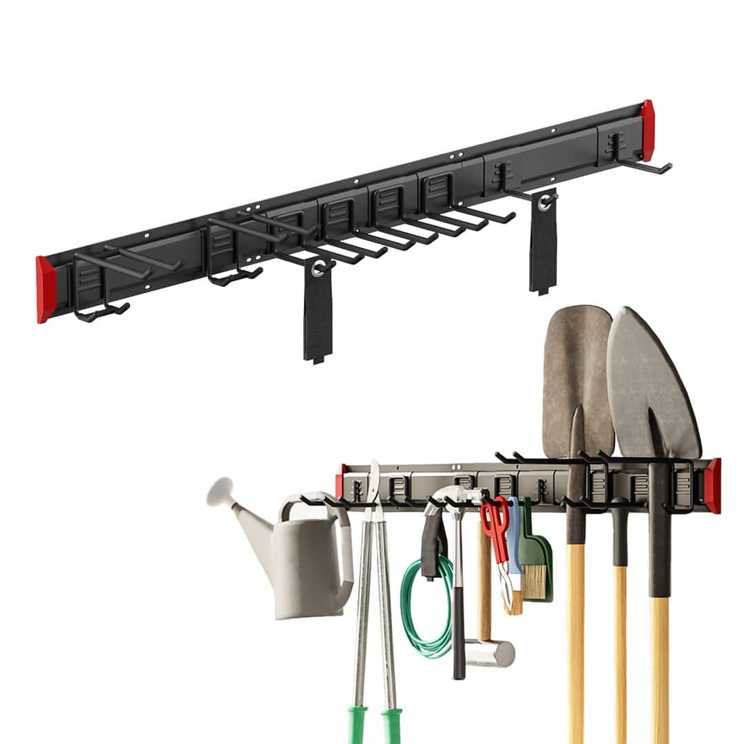 MACLEAN ŚCIENNY ORGANIZER NA NARZĘDZIA STALOWY, MAX. OBCIĄŻENIE 228KG, SZEROKOŚĆ 1222MM MC-179