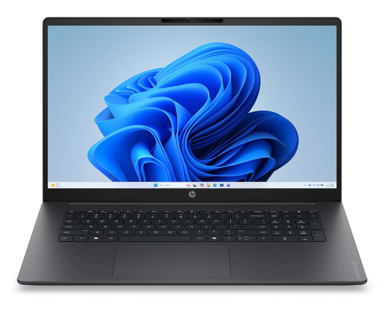 HP OmniBook 3 Ryzen 7 250 17.3"FHD IPS 300nits AG 24GB DDR5 5600 SSD512 Radeon 780M Graphics Cam1080p 68Wh Win11 Mica Silve 2Y