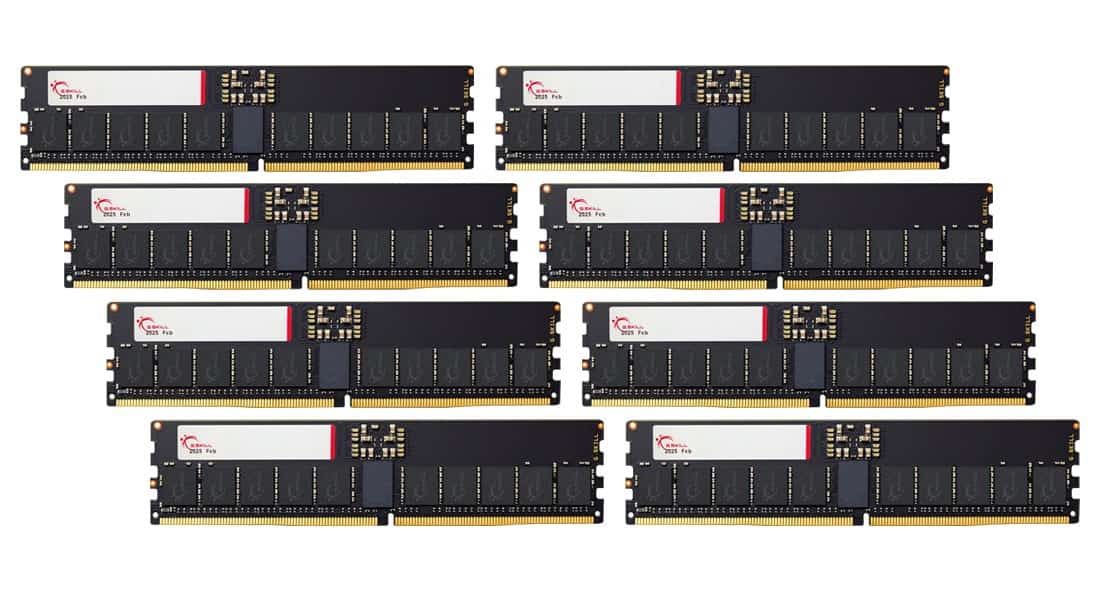 G.SKILL ZETA T5 NEO AMD DDR5 8X64GB 6400MHz