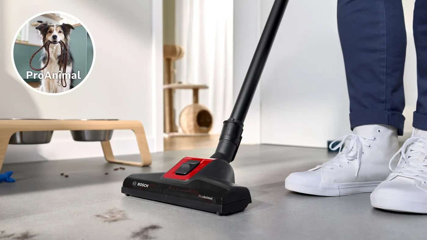 Odkurzacz workowy Bosch Serie 4 BGB41PET1 czerwony
