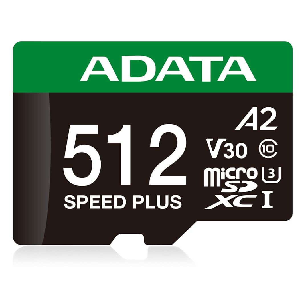 ADATA Speed Plus MicroSDXC 512 GB Class 3 UHS-I/U3 A2 V30
