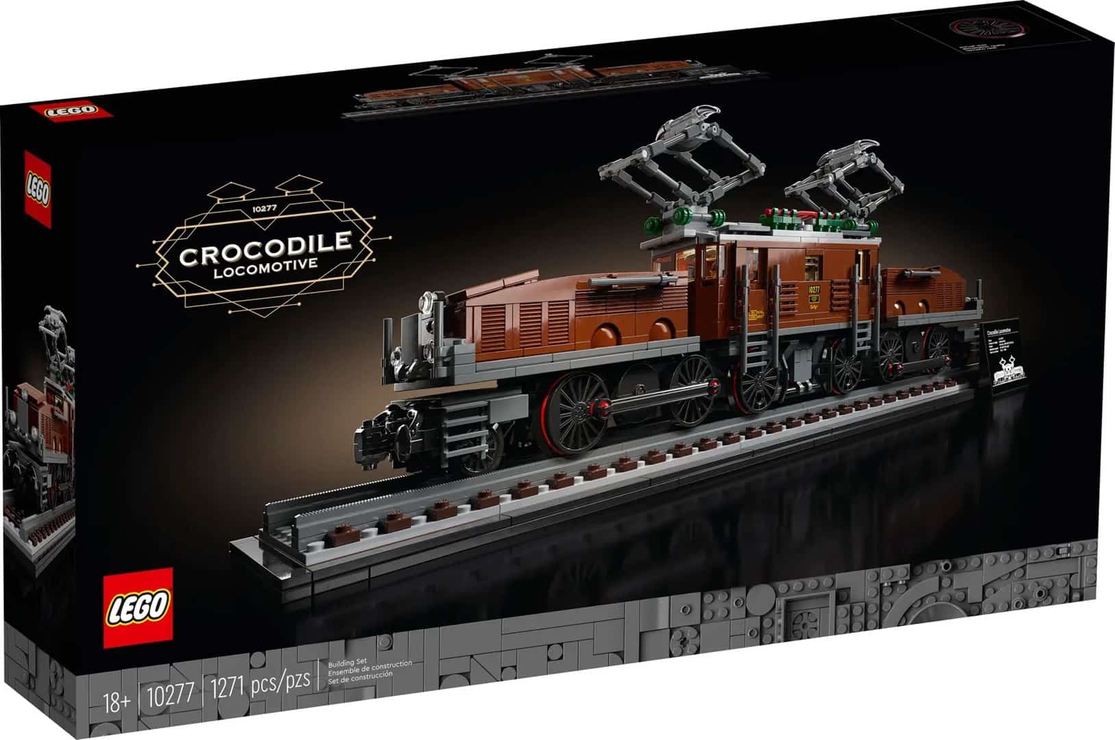 LEGO Creator Expert 10277 LokomotywaCrocodile