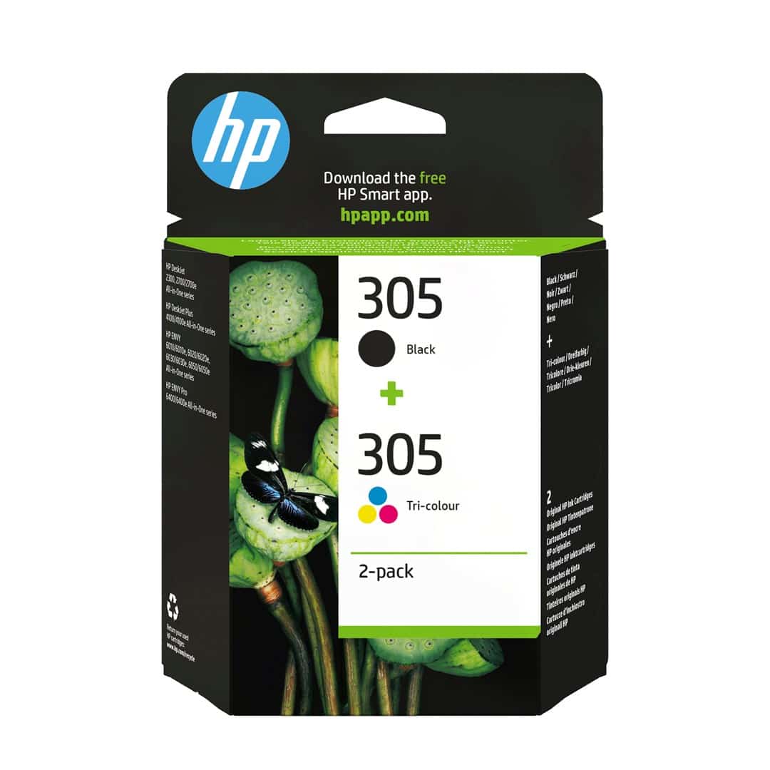 Hp Tusz czarny+kolor HP305= 6ZD17AE (OUTLET)