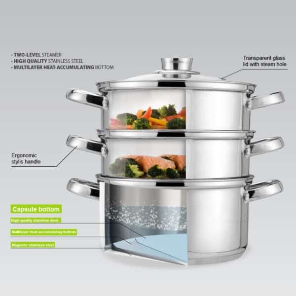 Garnek do gotowania 24cm 5,0L MR-2900-24 MAESTRO