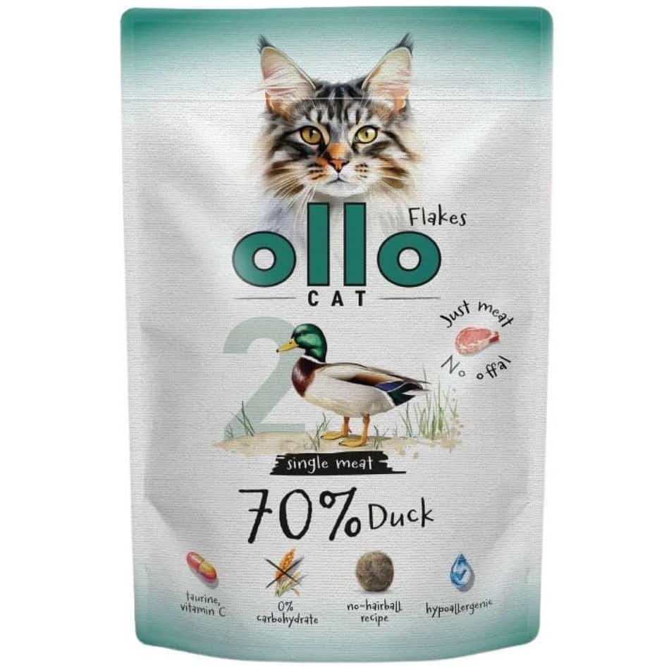 Ollo saszetka nr 2 kot Kaczka 85 g