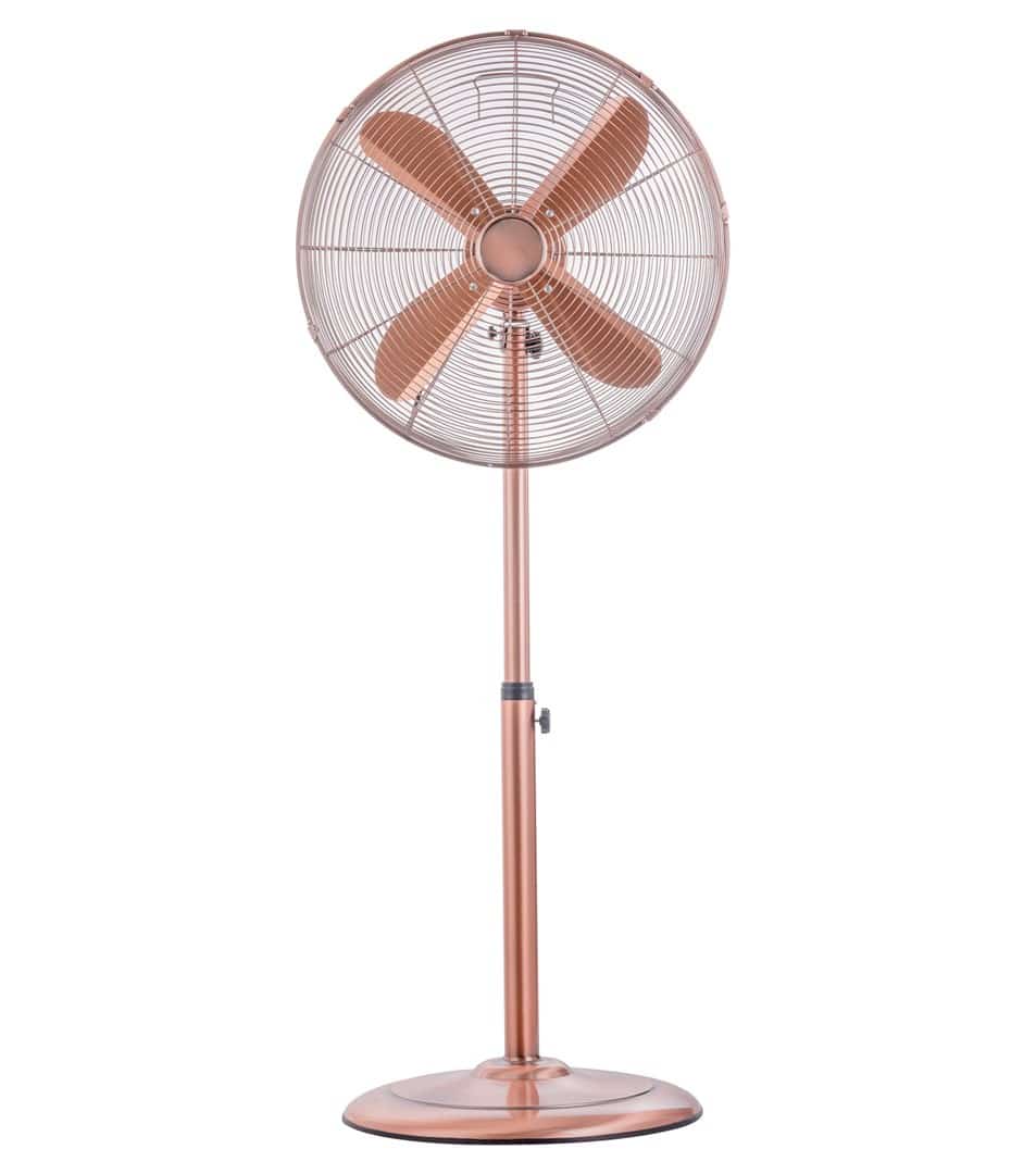 Wentylator stojący Ravanson WT-7050M (miedziany) (OUTLET)