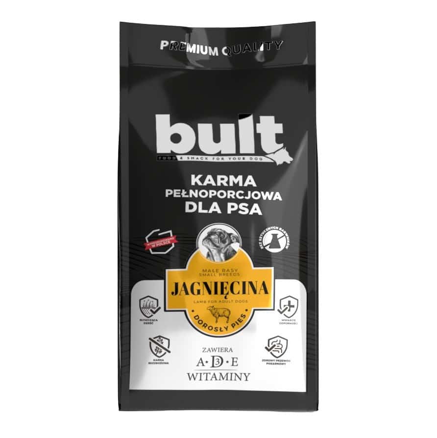 BULT Karma sucha z jagnię. dla psów małych ras 3kg