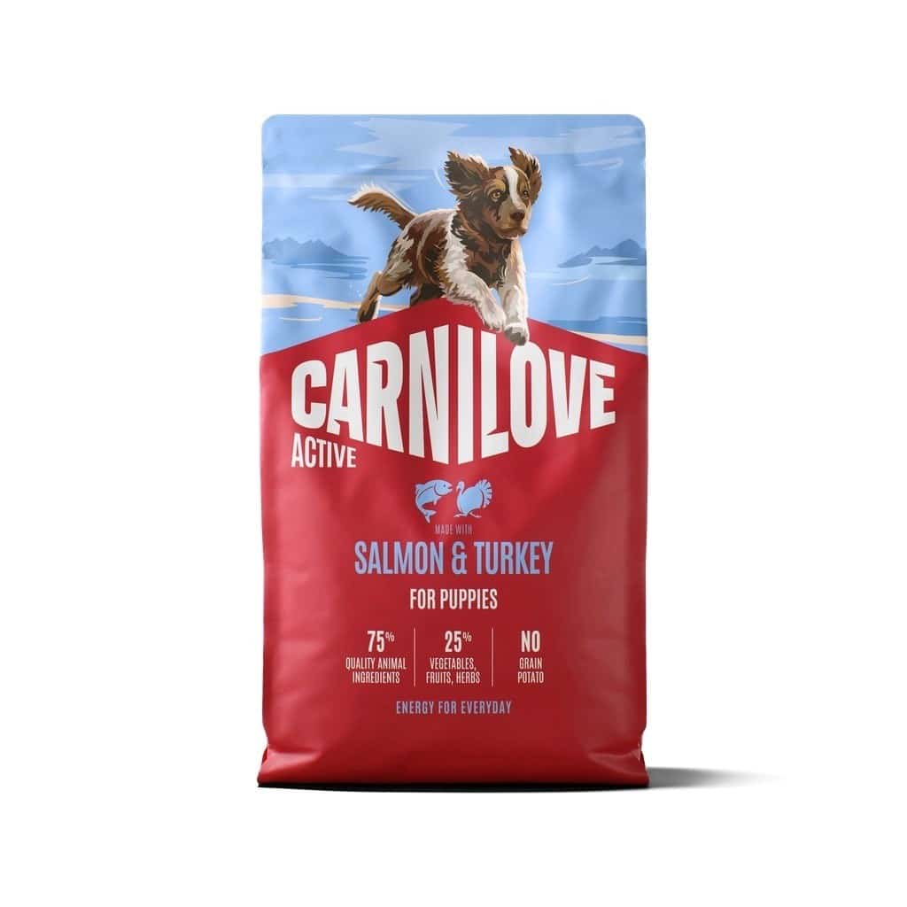 CARNILOVE ACTIVE DOG SALMON&TURKEY PUPPIES 4kg