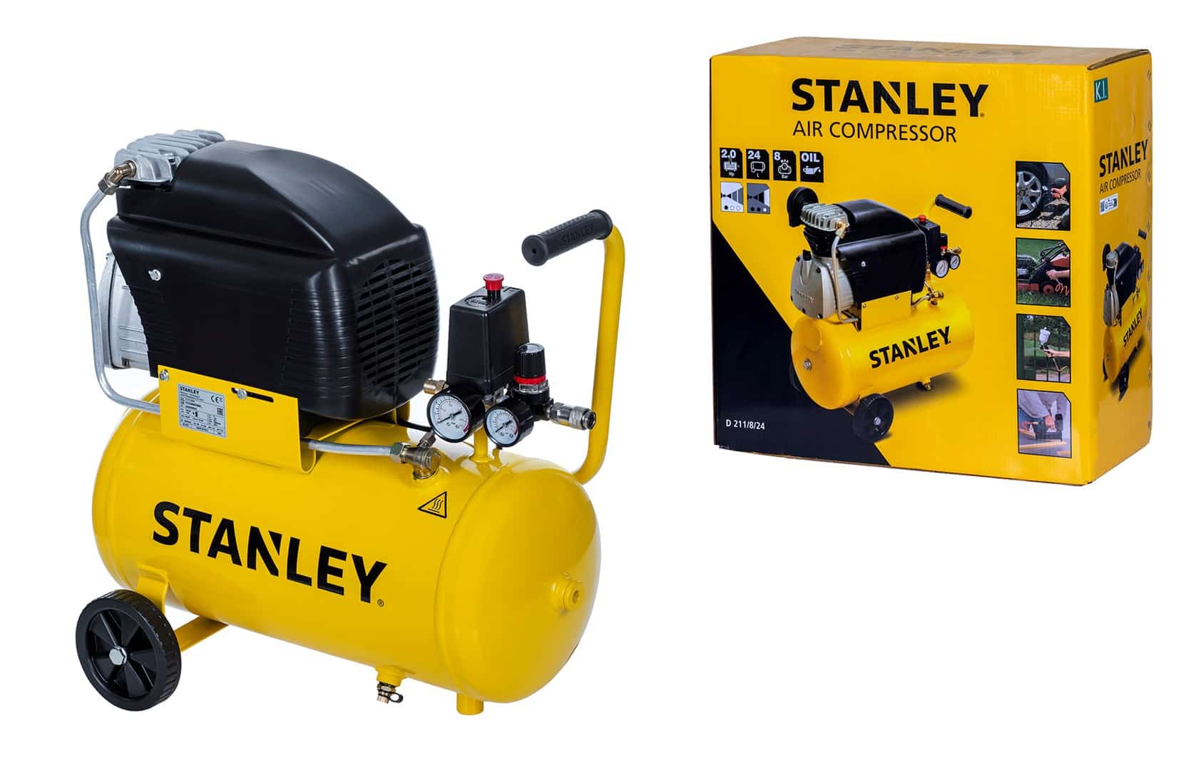 Sprężarka olejowa 1500W FCCC404STN005 STANLEY (OUTLET)