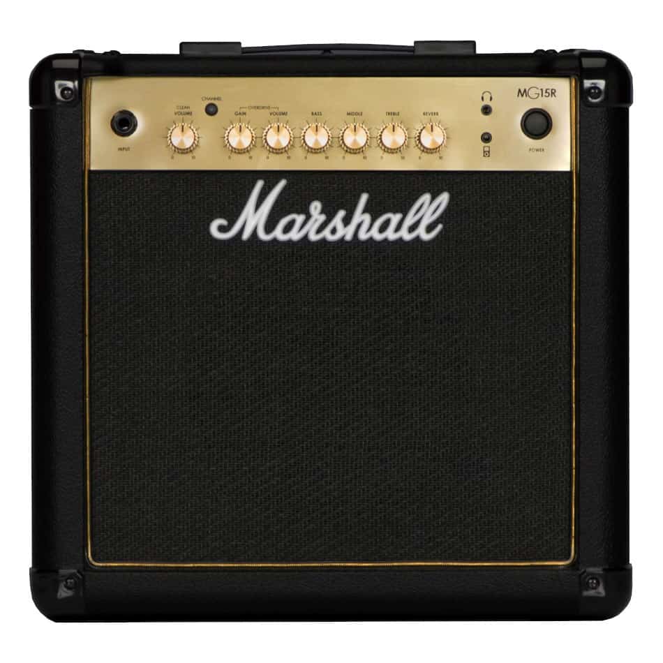 Marshall MG15GR Gold- Wzmacniacz gitarowy 15W z reverbem