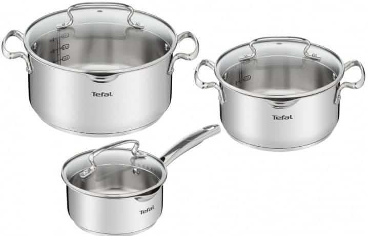 Zestaw garnków TEFAL Duetto+ 6 elem. G719S674