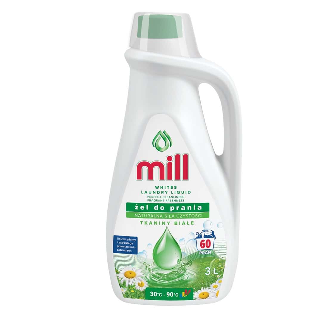MILL Żel do prania tkanin UNIWERSALNY 3l, 60 prań