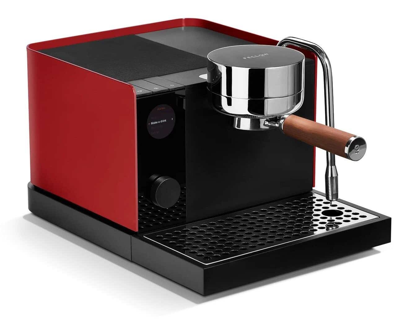 Fellow Espresso ekspres kolbowy Series 1 wiśniowa czerwień