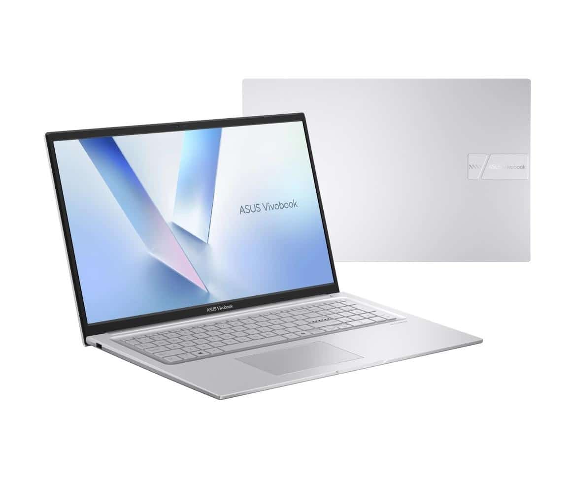 ASUS Vivobook 17 X1704MA-AU011 Core 5 320 17.3"FHD IPS-level Panel 60Hz 250nits AG 16GB DDR5 SSD512 Intel Graphics WLAN+BT Cam720p 50WHrs NoOS Cool Silver