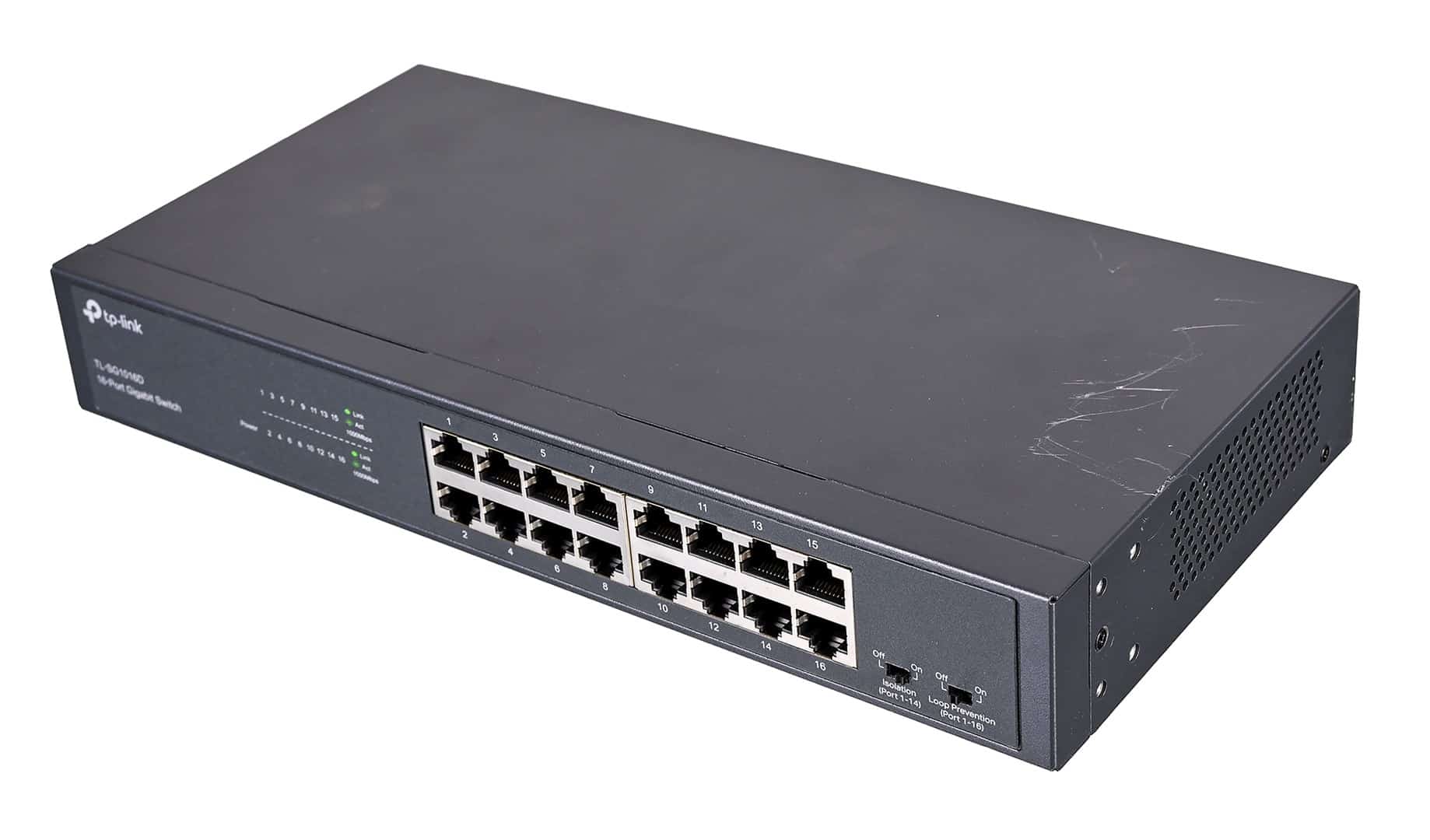 Switch TP-LINK TL-SG1016D (16x 10/100/1000Mbps) (OUTLET)