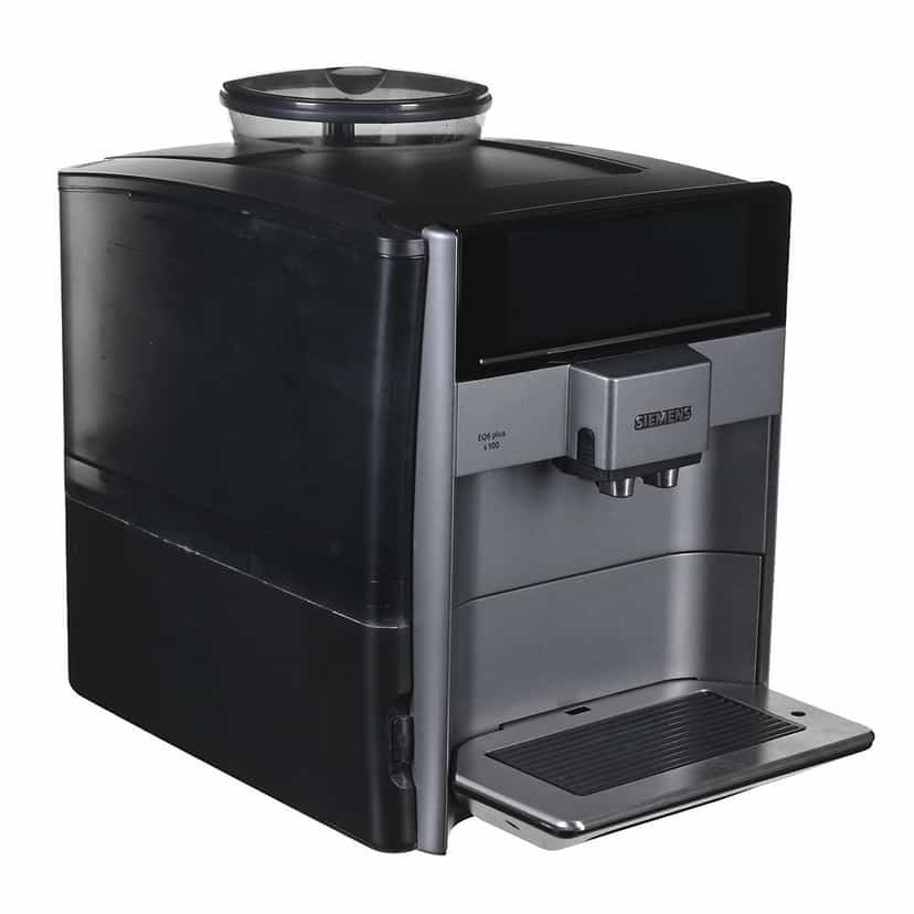 Ekspres ciśnieniowy Siemens TE651209RW (1500W; kolor czarny) (OUTLET)