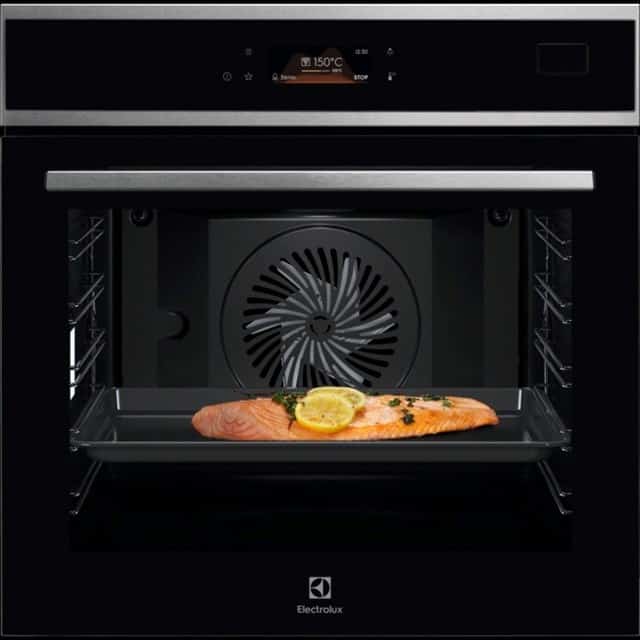 Piekarnik parowy Electrolux EOB8S38X MealAssist SteamPro 72 l | SteamPro | MealAssist | szybkie nagrzewanie | srebrno-czarny (OUTLET)