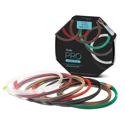 3DOODLER ProIII Filamenty 1,75mm, 7 Materiałów, 9m