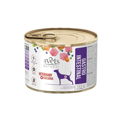 Mokra karma dla psa 4VETS Natural Gastro Intestinal - 185 g
